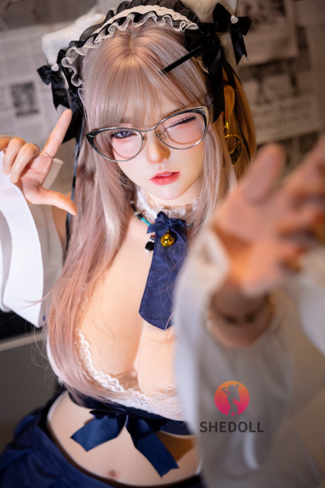 Jasmin sexdukke (SHEDOLL 168 cm D-cup #SH233 3.0 silikone)
