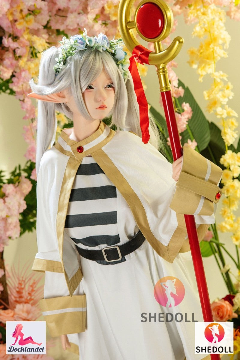 Frieren sexdukke (SHEDOLL 145 cm G-cup #SH225 silikone)