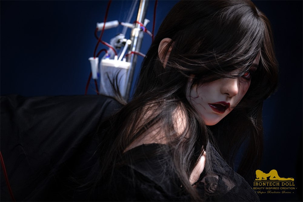 Shelly sexdukke (Irontech Doll 167 cm E-cup S40 silikone)