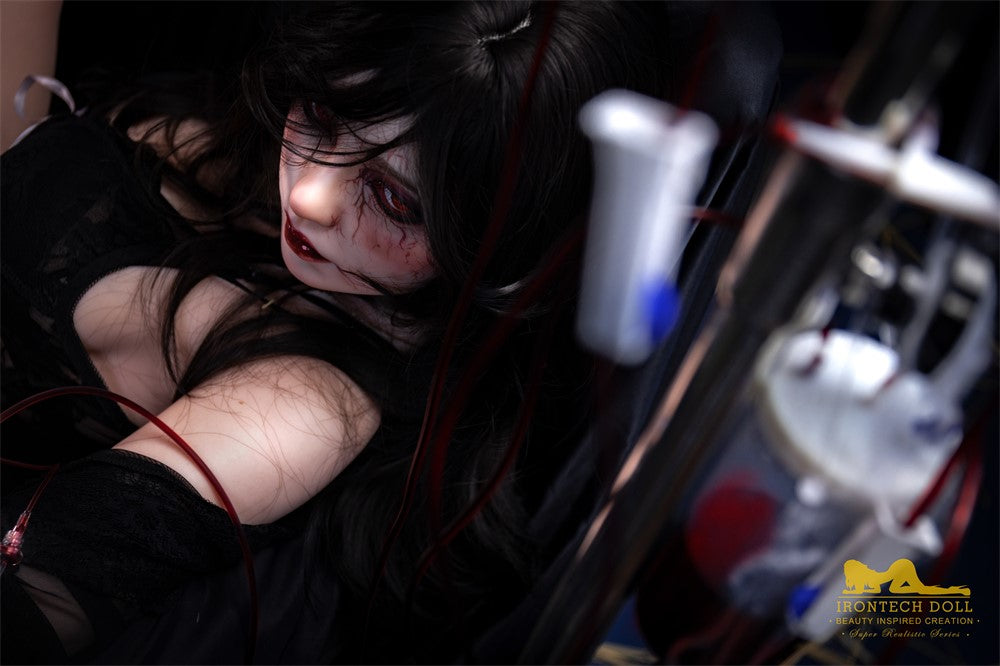 Shelly sexdukke (Irontech Doll 167 cm E-cup S40 silikone)