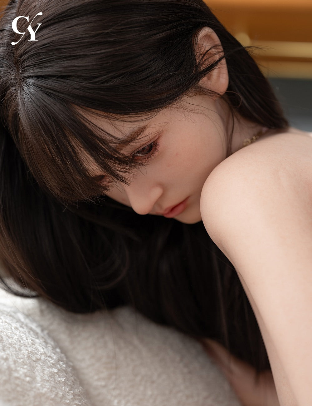 Shuyu sexdukke (TOP CYDOLL 157 cm D-cup TPE+silikone)