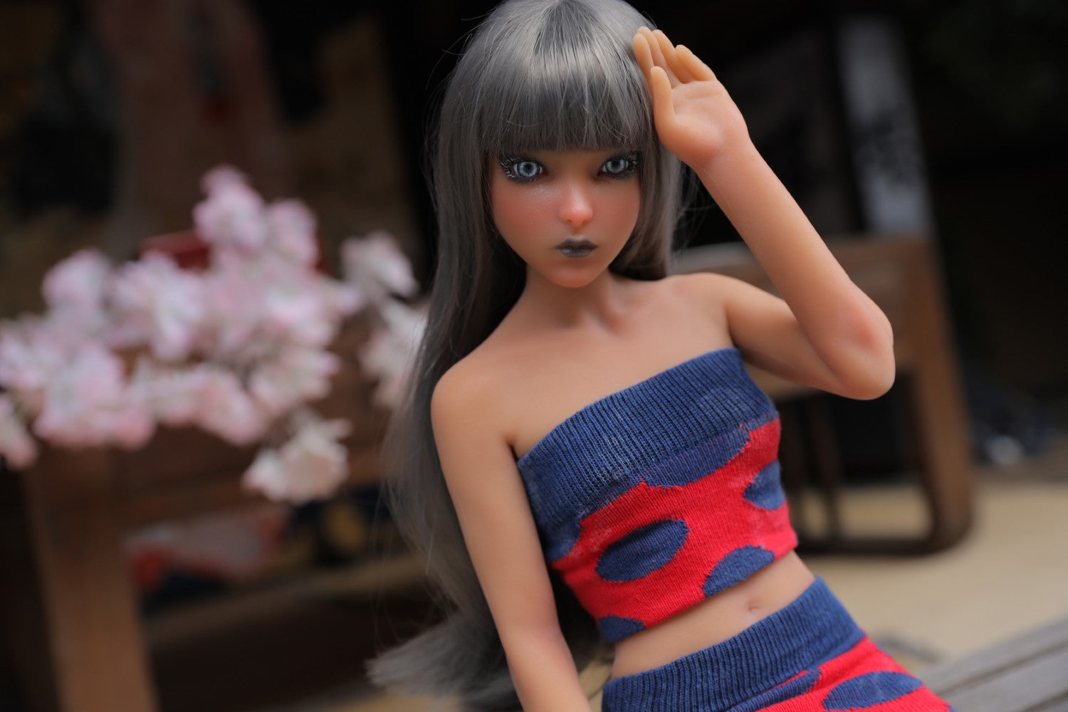 Momoko sexdukke (Climax Doll Mini 60 cm B-cup silikone)