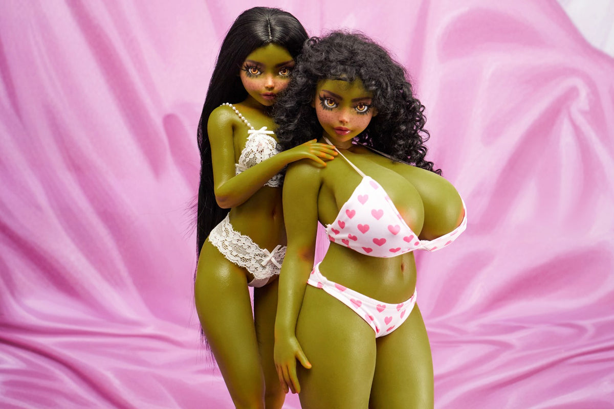 Honning sexdukke (Climax Doll Mini 60 cm J-cup silikone)