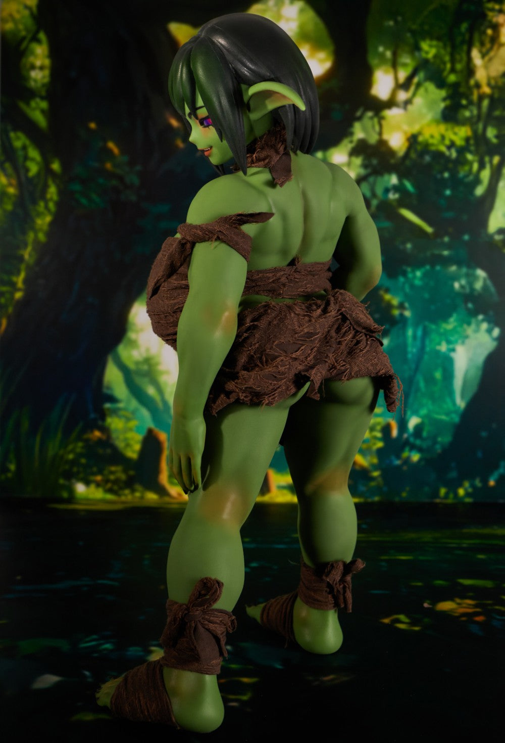 Zarga Orc sexdukke (Climax Doll Mini 70 cm V-cup silikone)