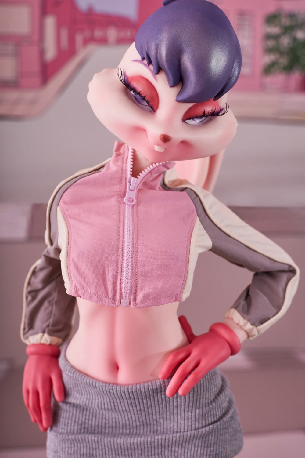 Lori Bunny sexdukke (Climax Doll Mini 70 cm c-cup silikone)