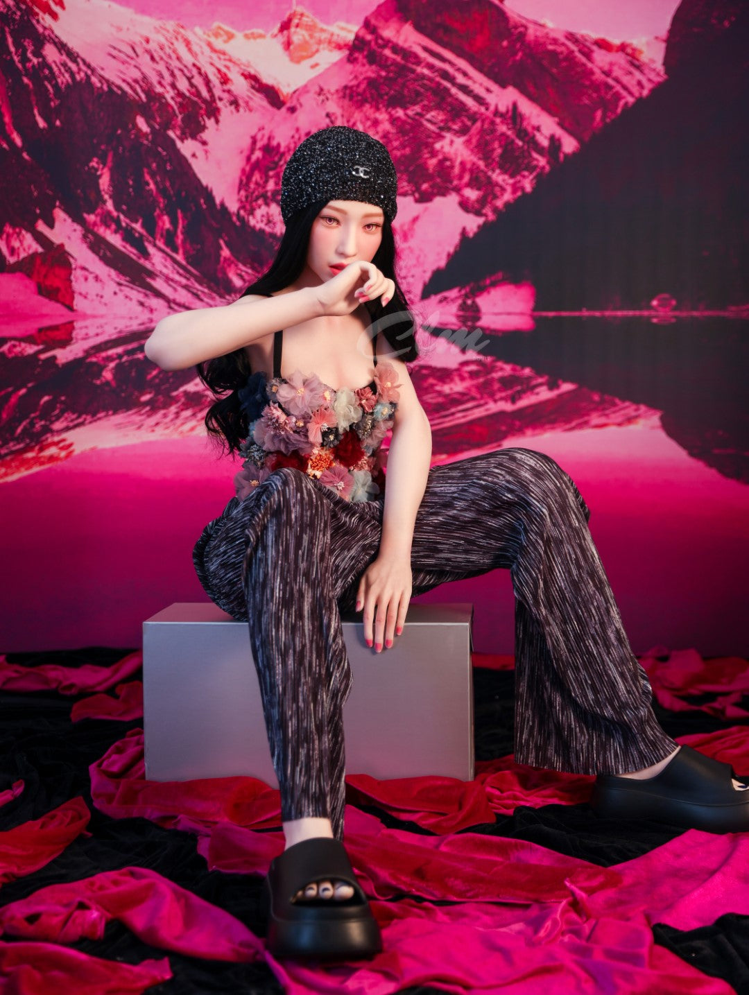 Janice sexdukke (Climax Doll Ultra 160 cm A-cup silikone)