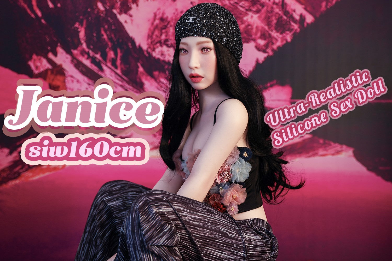 Janice sexdukke (Climax Doll Ultra 160 cm A-cup silikone)