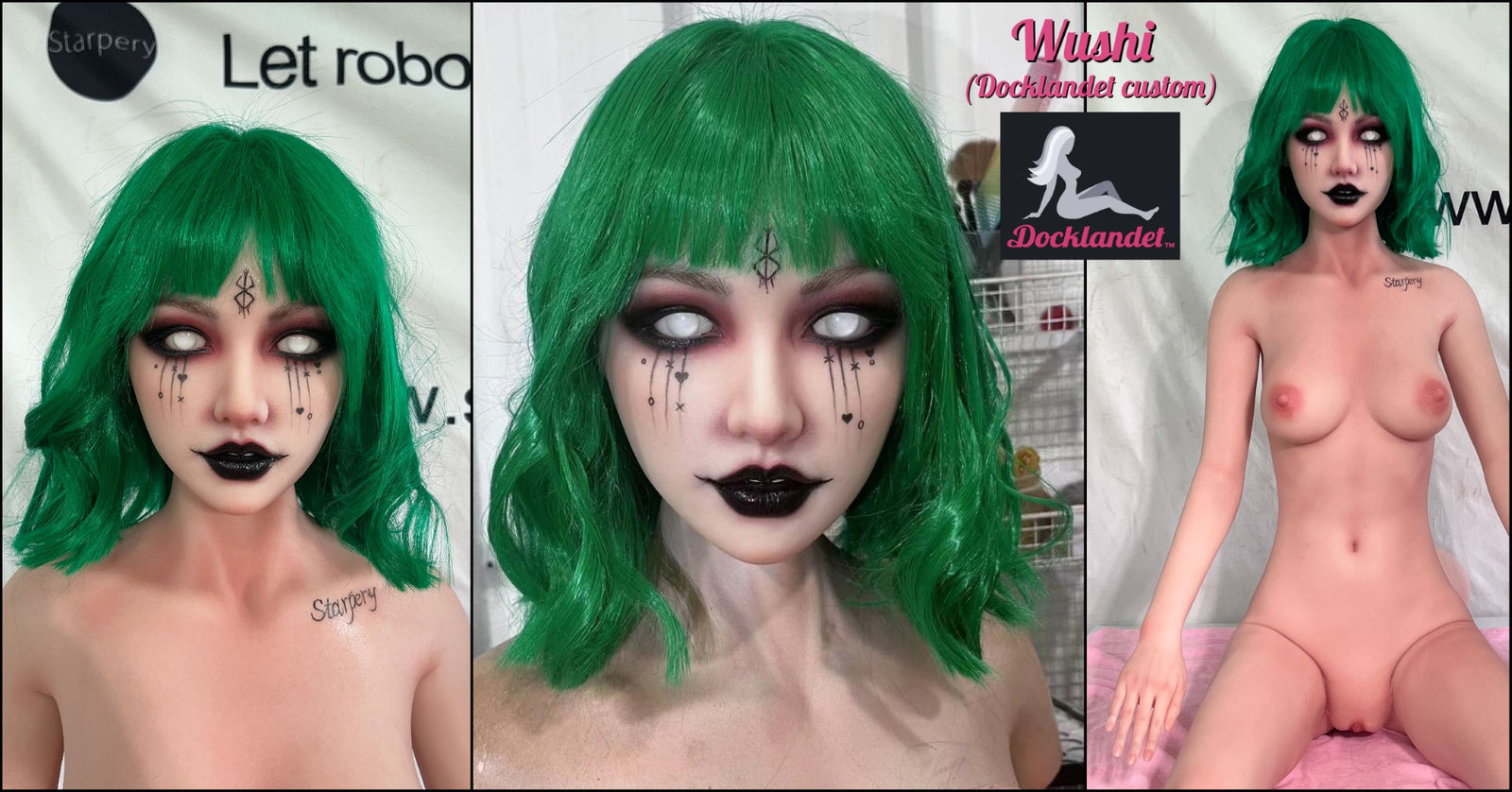 Eksklusiv Silvana sexdukke (Starpery 174 cm C-cup TPE+silikone)