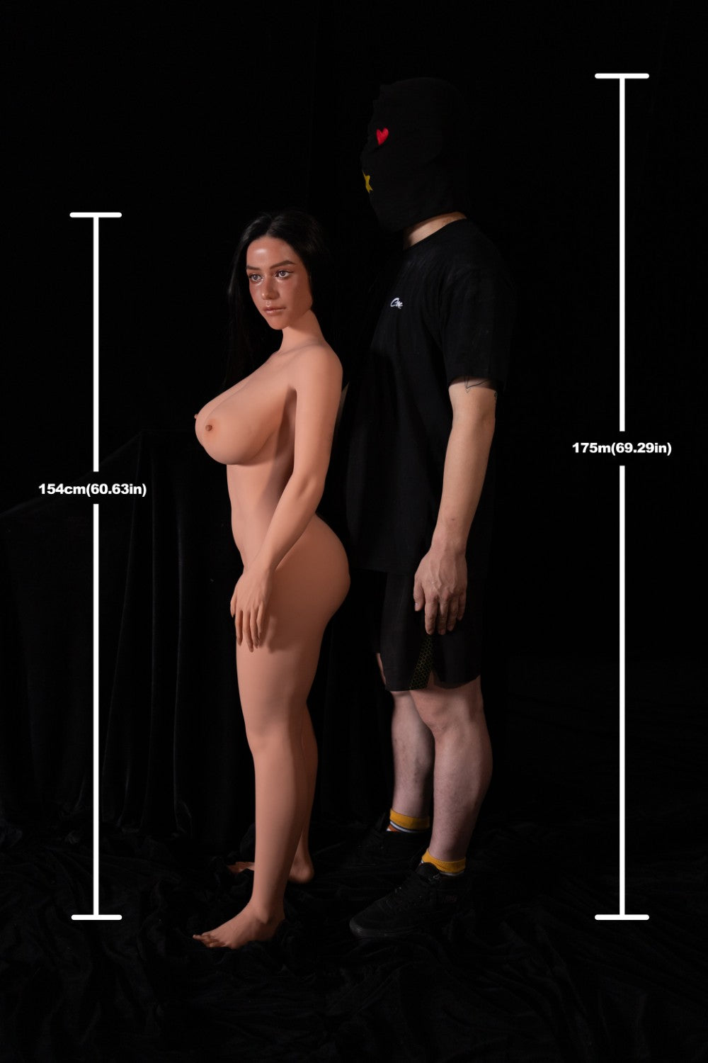 Tasha sexdukke (Climax Doll Pro 154 cm e-cup TPE+silikone)