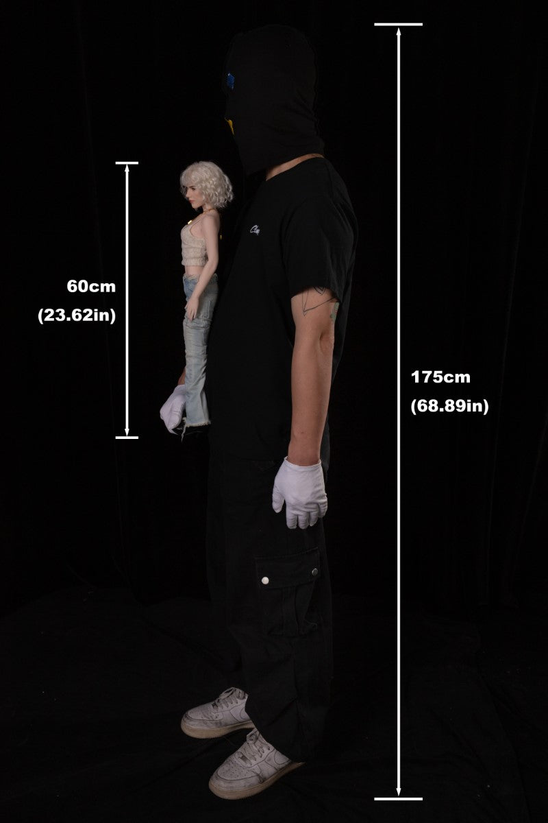 Tara sexdukke (Climax Doll Mini 60 cm S-cup silikone)