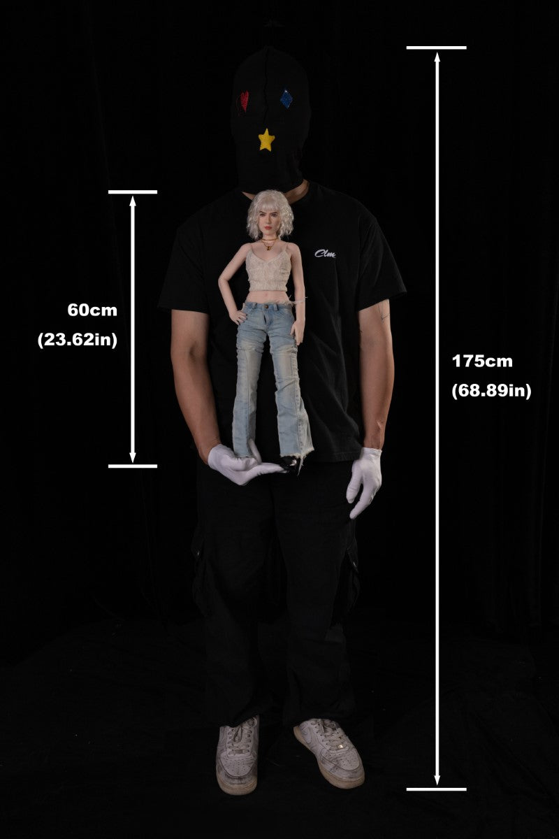 Tara sexdukke (Climax Doll Mini 60 cm S-cup silikone)