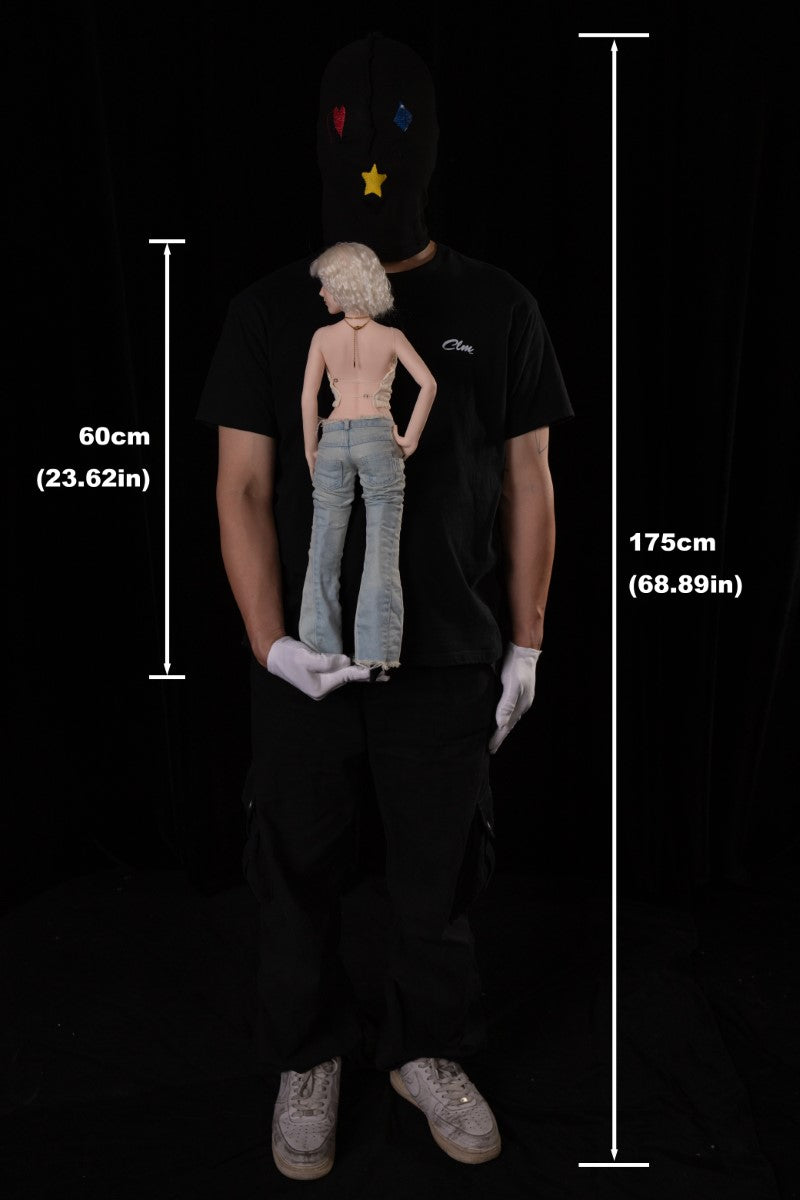 Tara sexdukke (Climax Doll Mini 60 cm S-cup silikone)