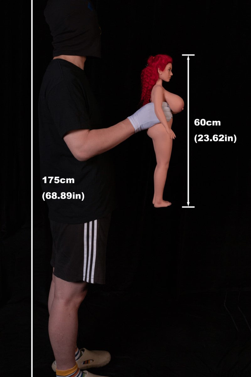 Hedy sexdukke (Climax Doll Mini 60 cm C-cup silikone)