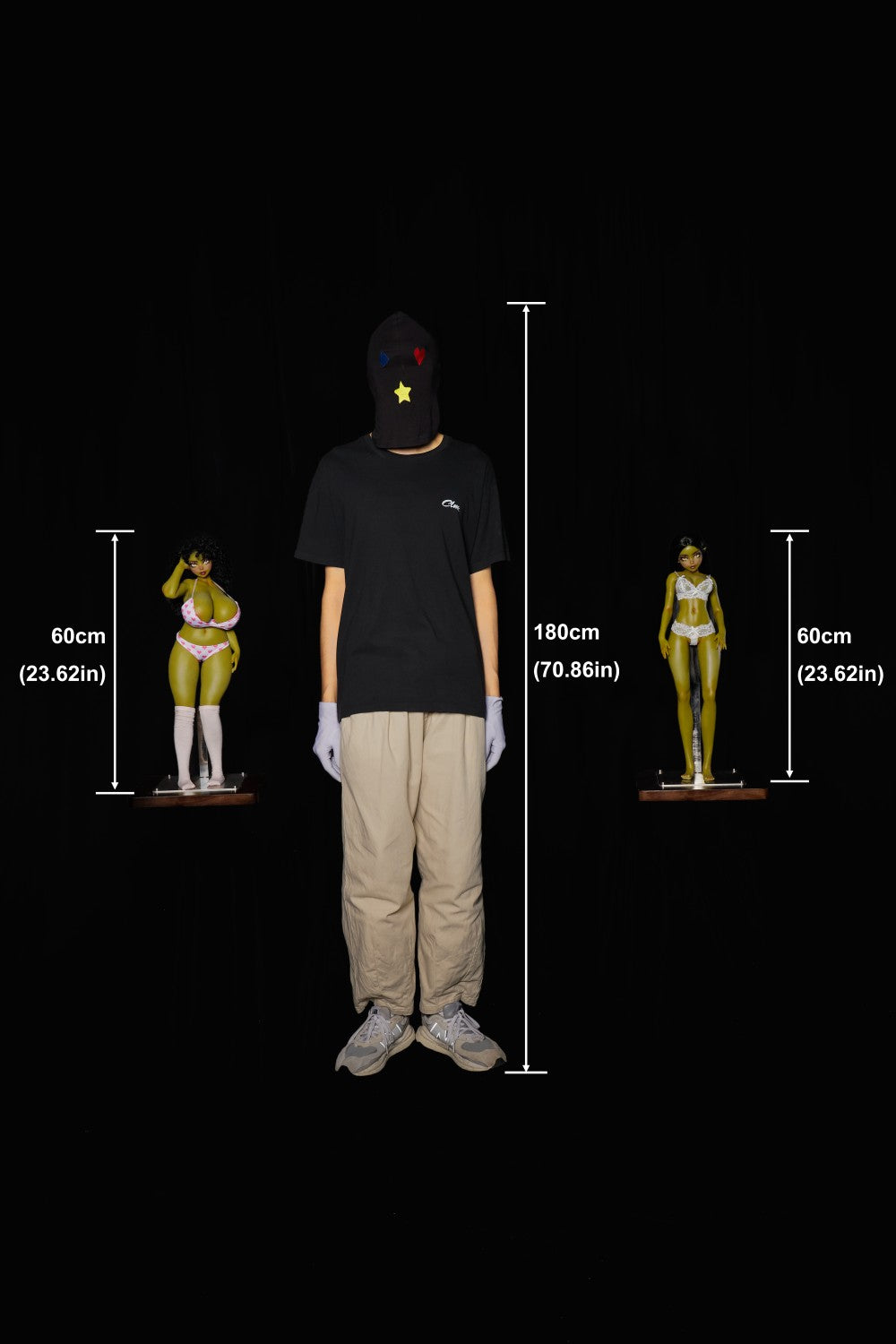 Honning sexdukke (Climax Doll Mini 60 cm B-cup silikone)