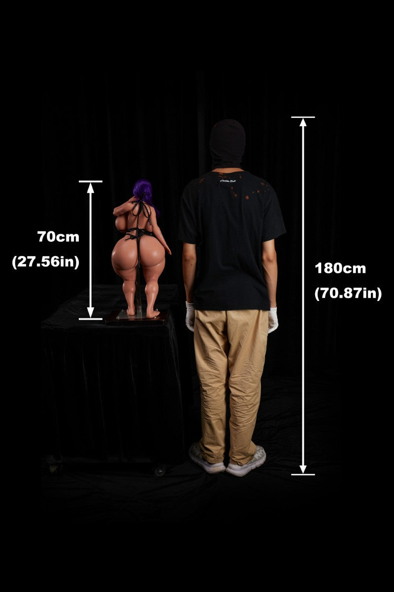 Dacia sexdukke (Climax Doll Mini 70 cm S-cup silikone)