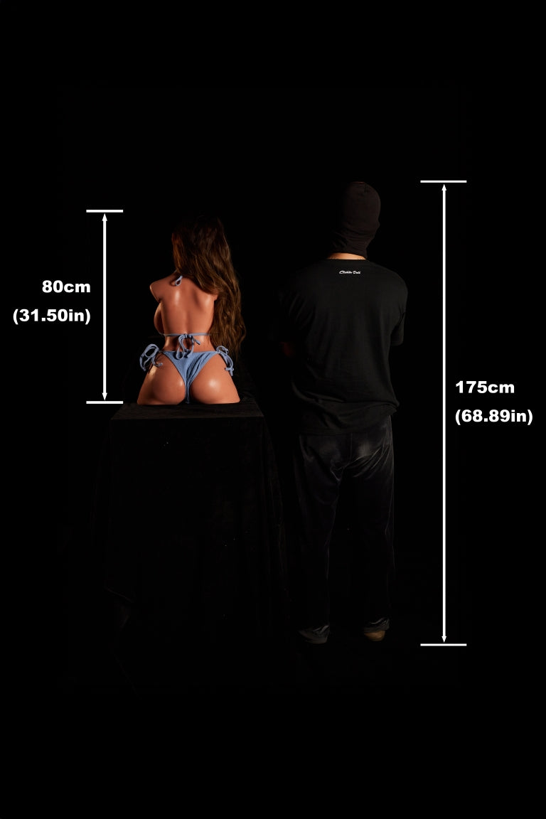 Eliza Torso sexdukke (Climax Doll ULW 80 cm G-cup silikone)