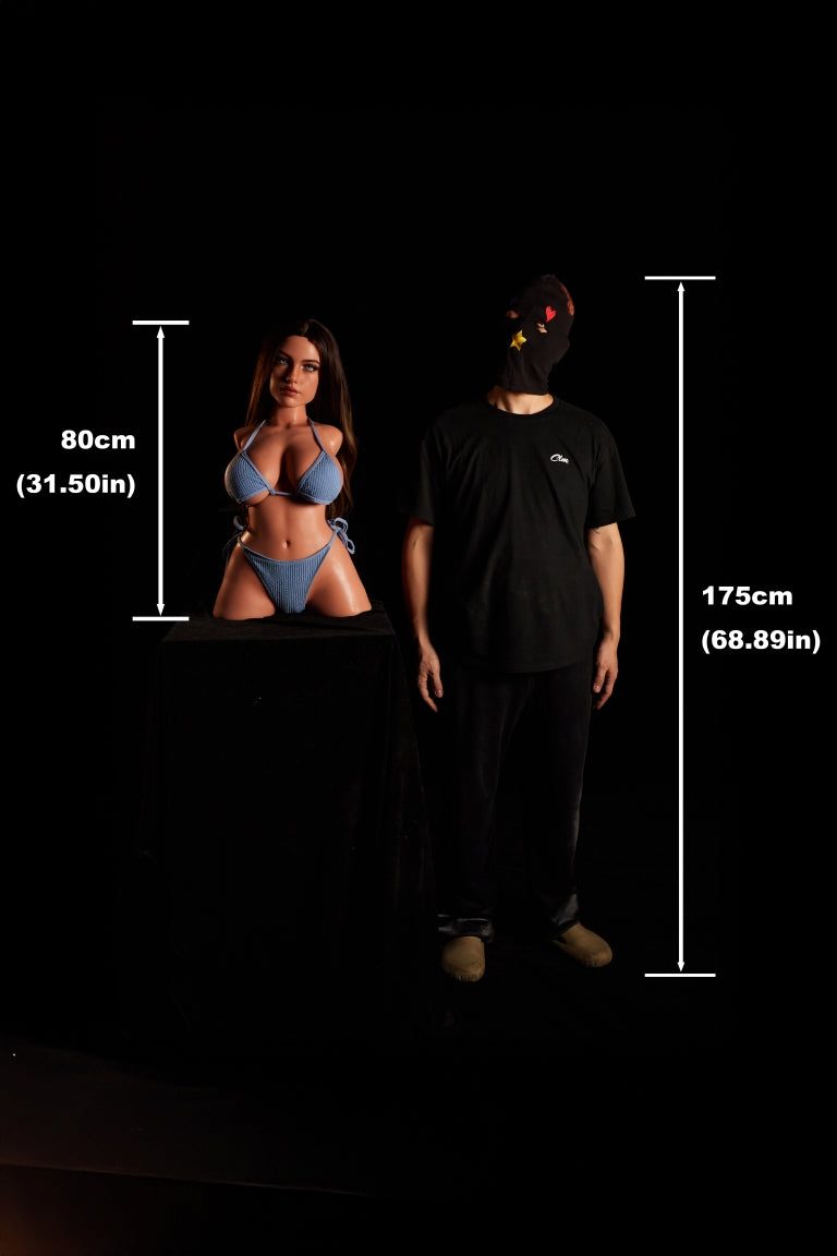 Eliza Torso sexdukke (Climax Doll ULW 80 cm G-cup silikone)