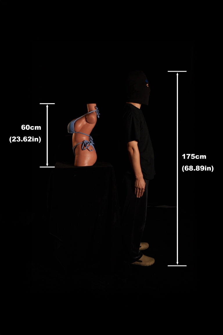 Torso 664# sexdukke (Climax Doll ULW 60 cm G-cup silikone)