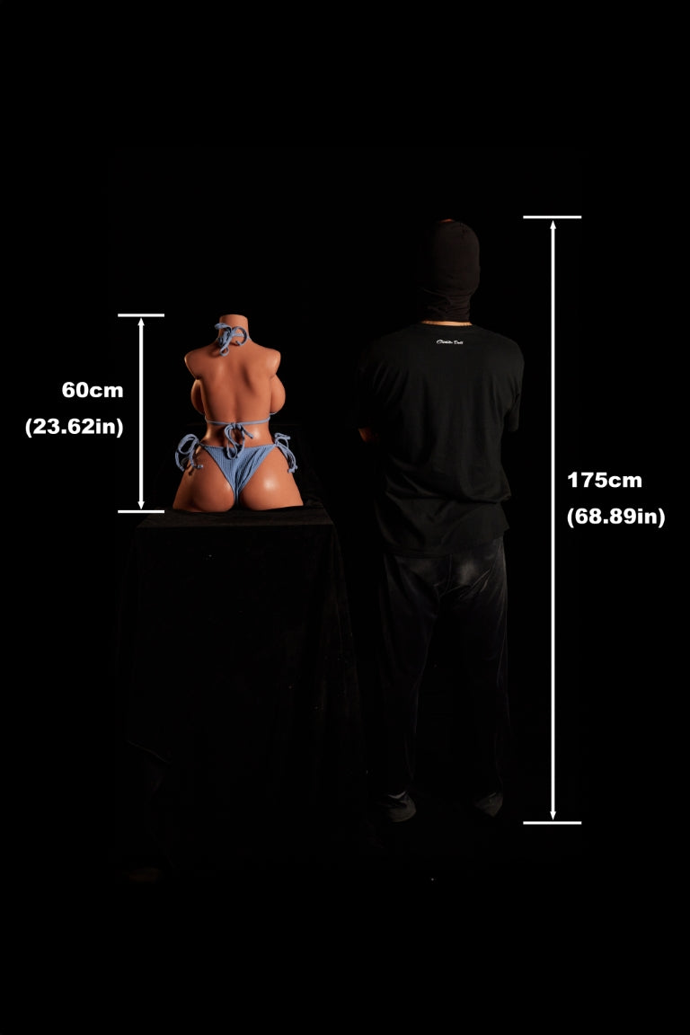 Torso 664# sexdukke (Climax Doll ULW 60 cm G-cup silikone)