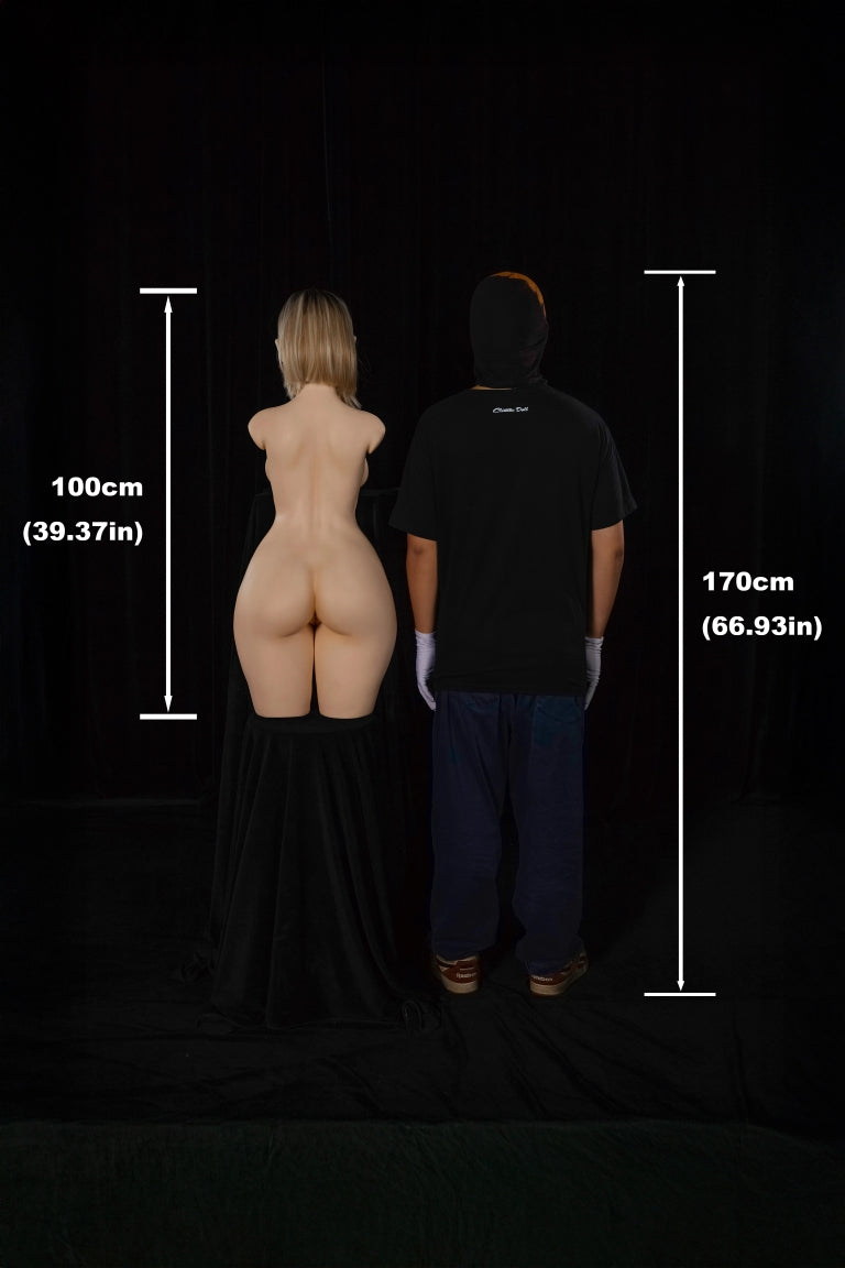 Eydis Torso sexdukke (Climax Doll ULW 80 cm E-cup silikone)