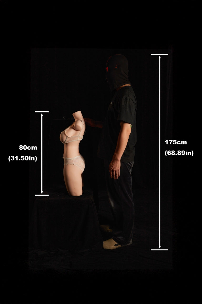 Torso 883# sexdukke (Climax Doll ULW 80cm E-cup silikone)