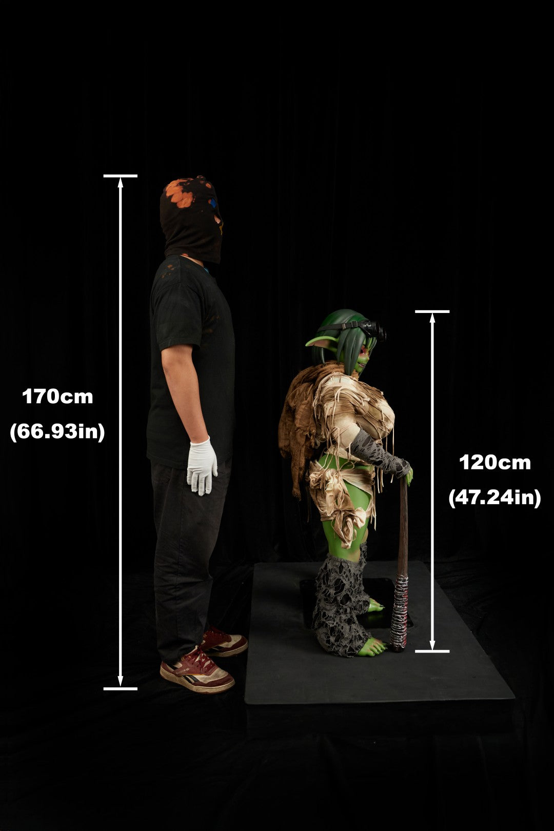 Barza Orc sexdukke (Climax Doll Ultra 120 cm K-cup silikone)