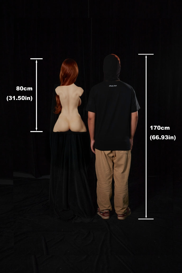 Livia Torso sexdukke (Climax Doll ULW 80 cm F-cup silikone)