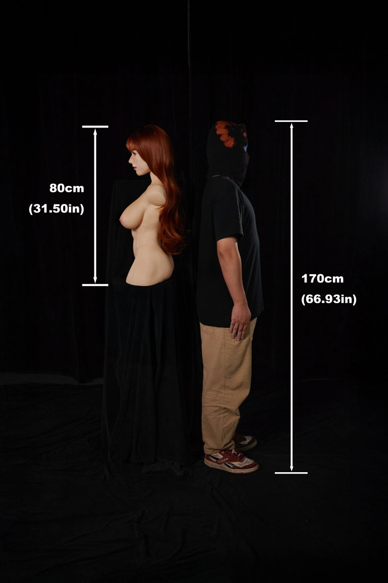 Livia Torso sexdukke (Climax Doll ULW 80 cm F-cup silikone)