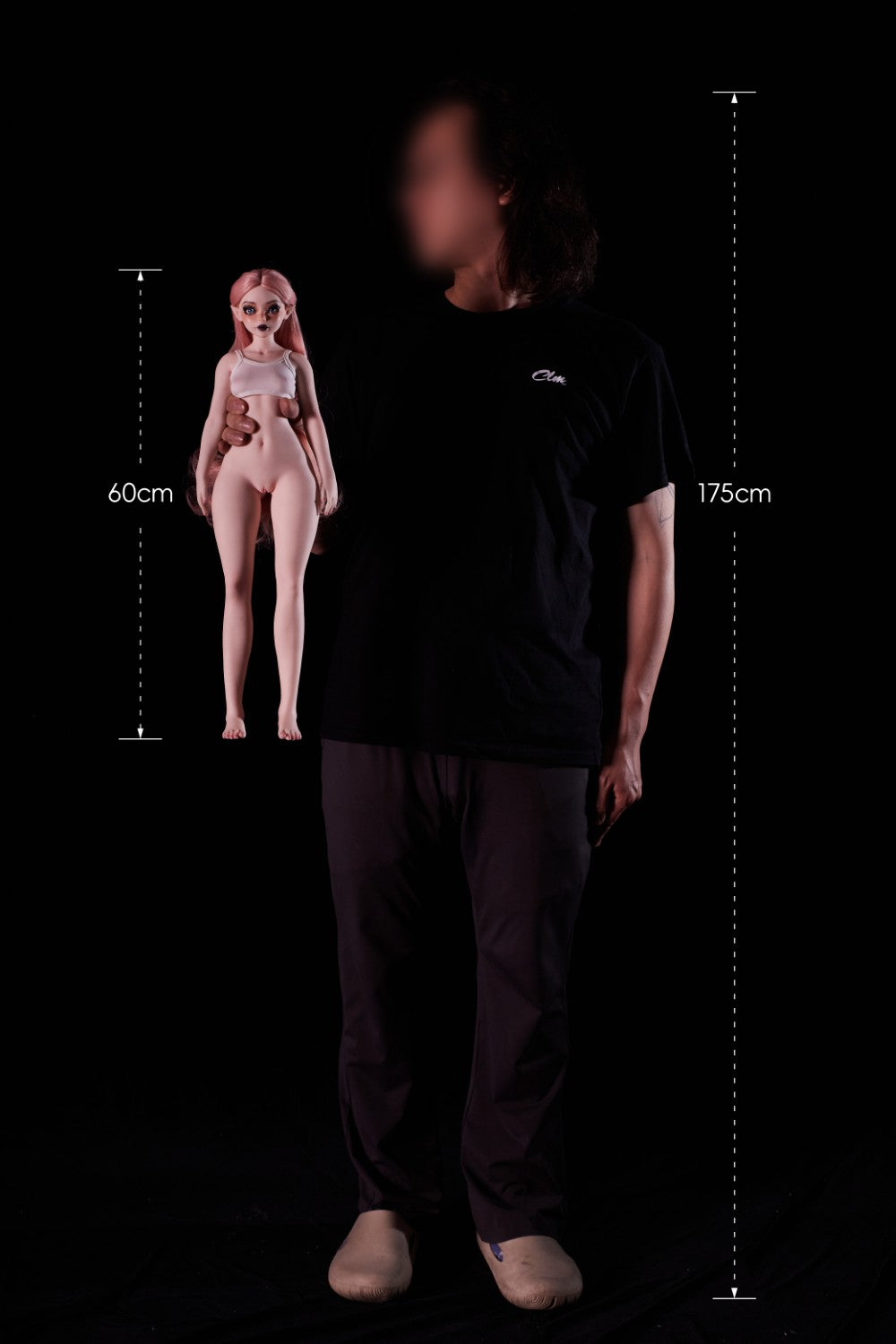 Hilary sexdukke (Climax Doll Mini 60 cm a-cup silikone)