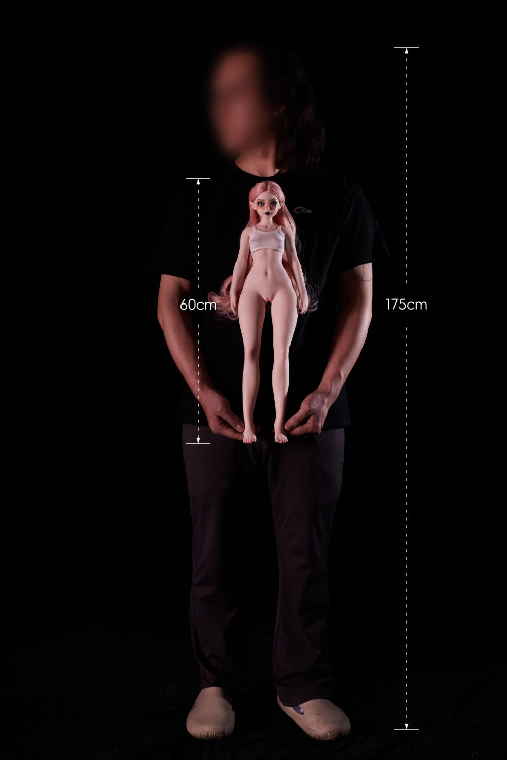 Hilary sexdukke (Climax Doll Mini 60 cm A-cup silikone)