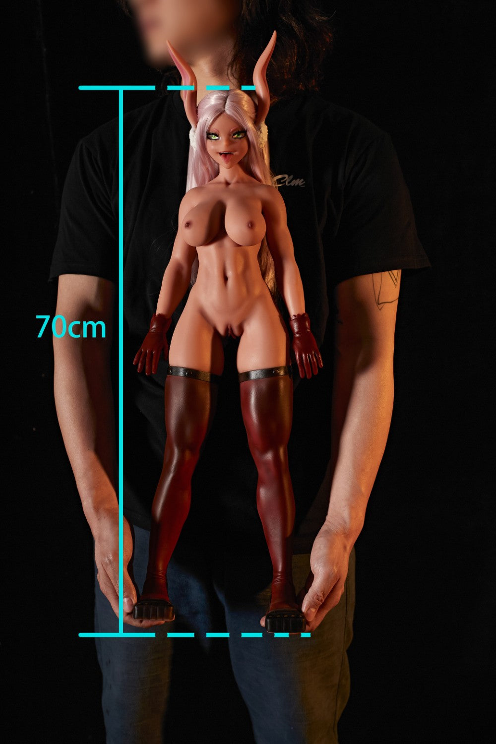 Mila sexdukke (Climax Doll Mini 70 cm d-cup silikone)