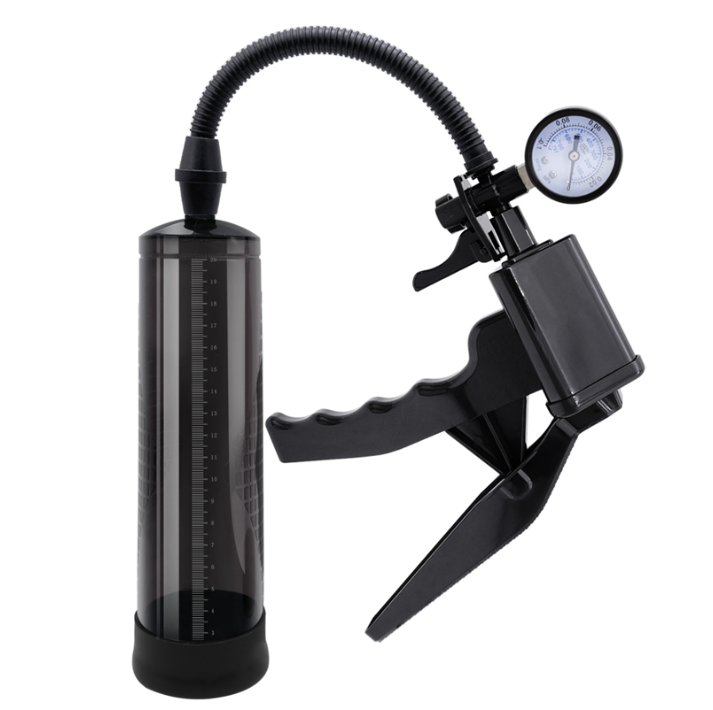 Penispumpe manual - med trykmåler (Sexlandet)
