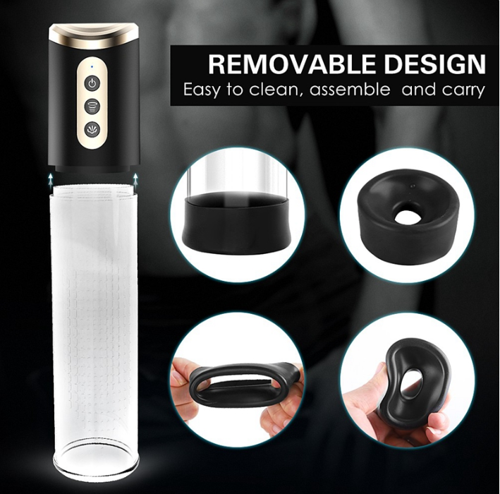 Penispumpe automatisk (elektronisk)