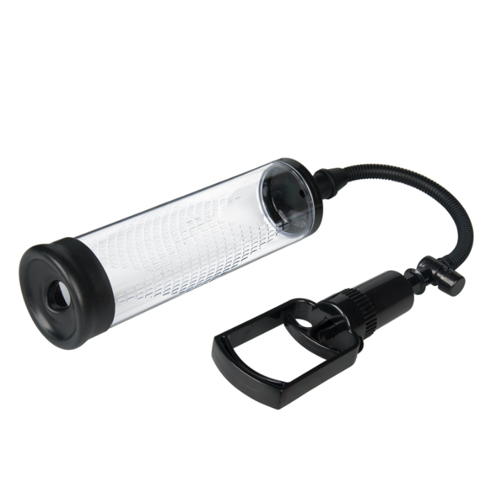 Penispumpe til forstørrelse og hårdere erektion – 70×220 mm | Sort design