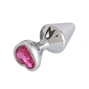 Butt Plug in Aluminium - indstillet med 3 størrelser