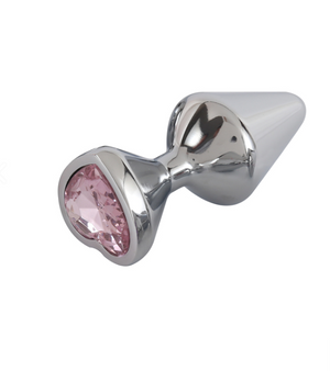 Butt Plug in Aluminium - indstillet med 3 størrelser