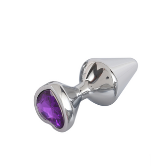 Butt Plug in Aluminium - indstillet med 3 størrelser