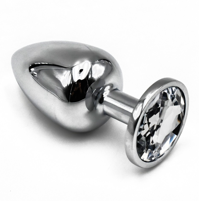 Buttplug i aluminium - Sæt med 4 størrelser