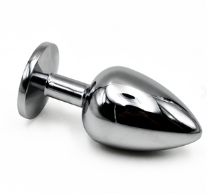 Butt Plug In Aluminium - Sæt med 4 størrelser