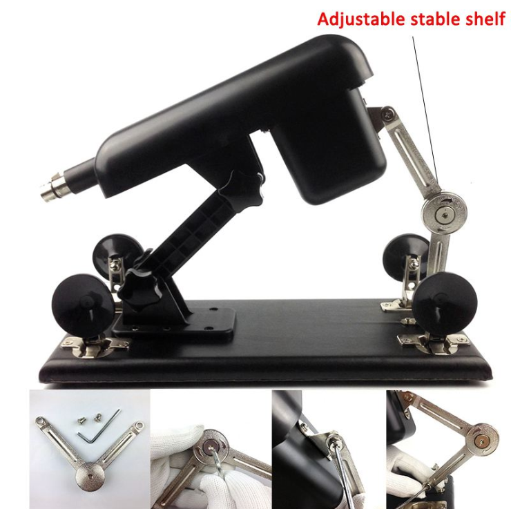 Kompakt og kraftfuld sexmaskine med justerbar vinkel