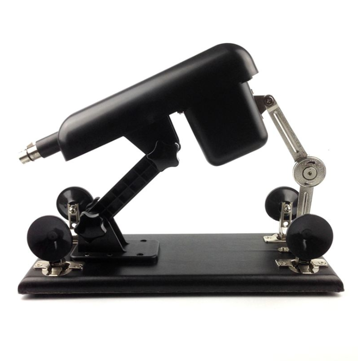 Kompakt og kraftfuld sexmaskine med justerbar vinkel