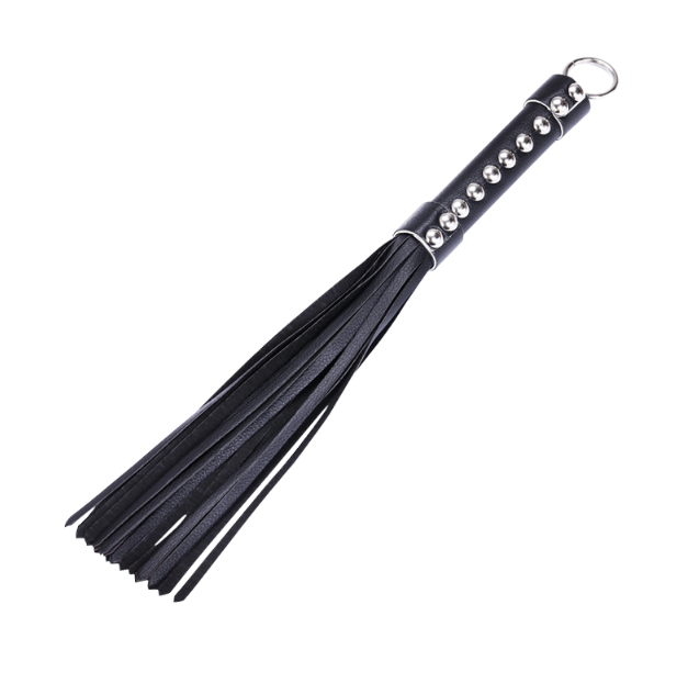 BDSM Sæt - Håndjern, pisk, snor, kneblebold, øjenmaske (sæt i 9 dele)