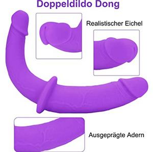 Dobbelt dildo -rem på - Nydelse i begge retninger