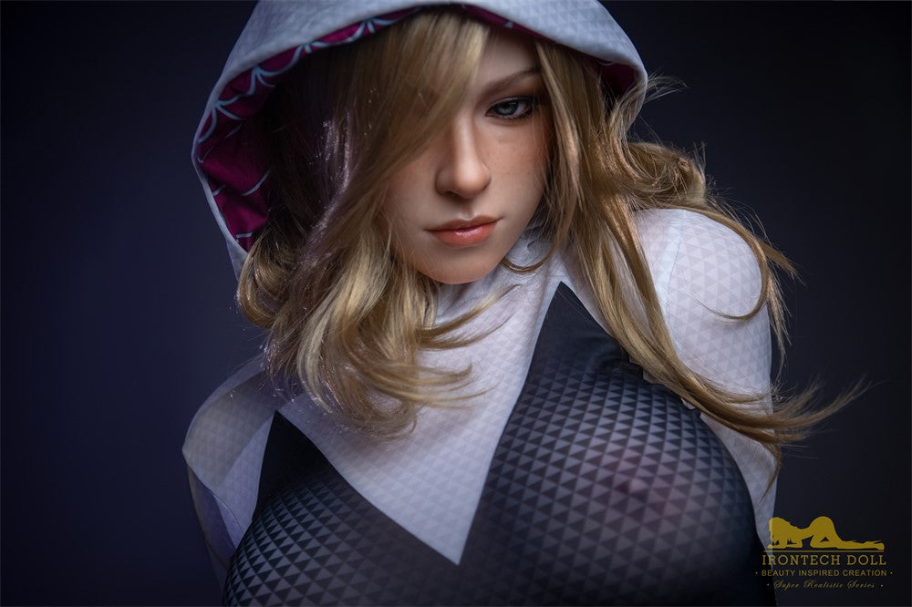 Gwen sexdukke (Irontech Doll 167 cm e-cup S38 silikone)