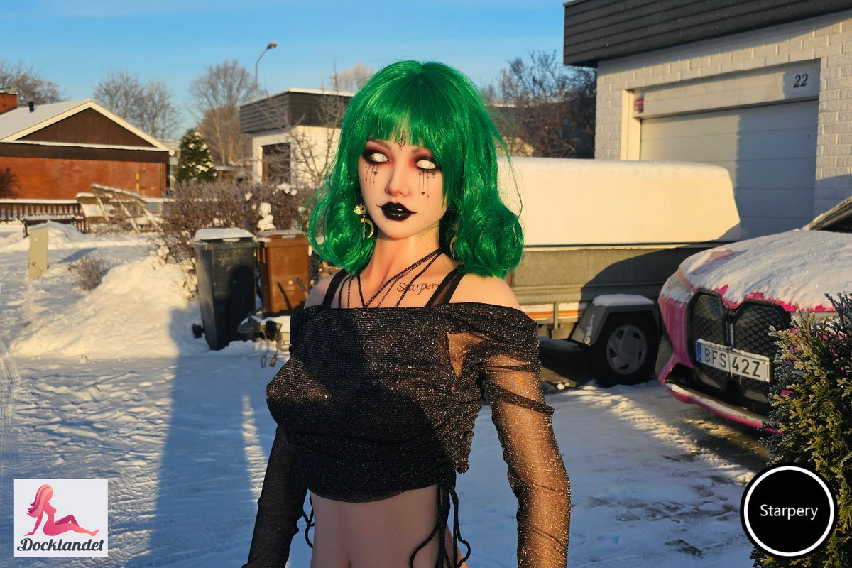 Eksklusiv Silvana sexdukke (Starpery 174 cm C-cup TPE+silikone)