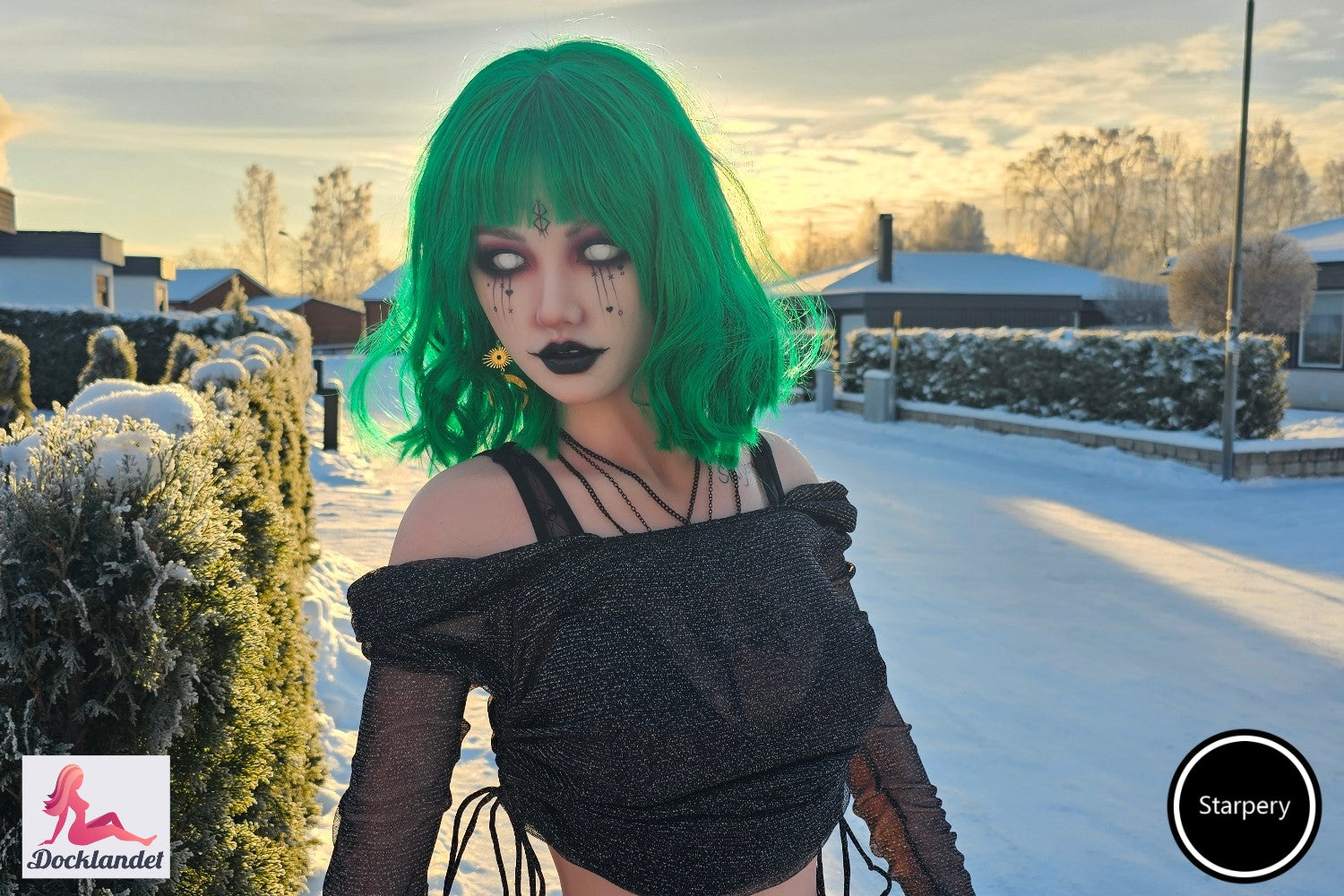 Eksklusiv Silvana sexdukke (Starpery 174 cm C-cup TPE+silikone)