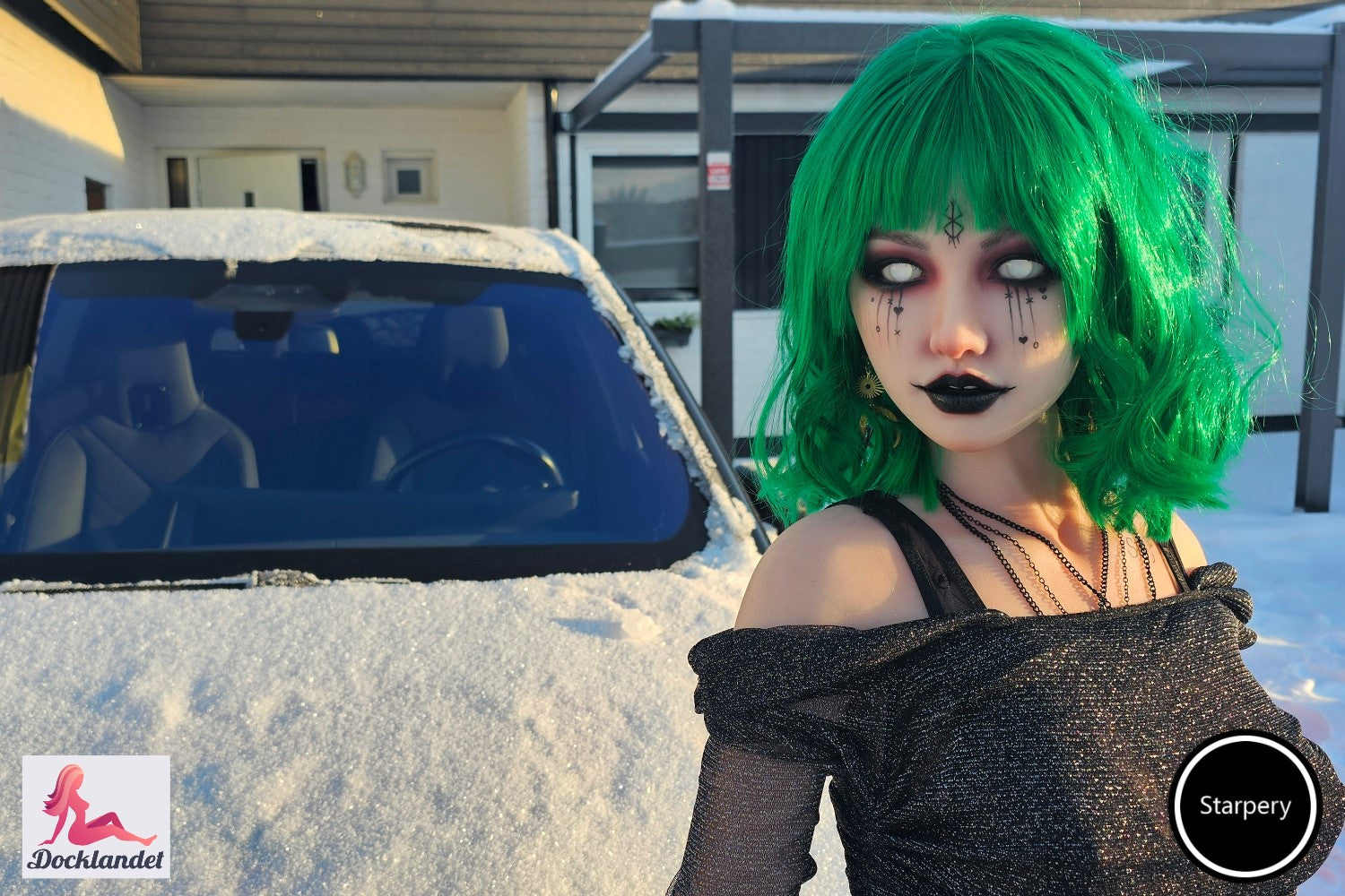 Eksklusiv Silvana sexdukke (Starpery 174 cm C-cup TPE+silikone)