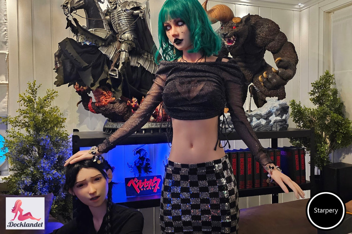 Eksklusiv Silvana sexdukke (Starpery 174 cm C-cup TPE+silikone)