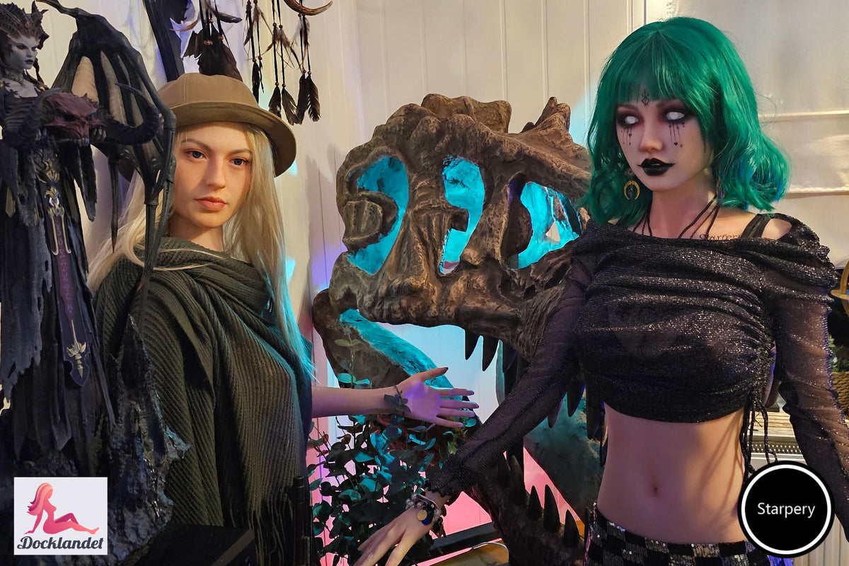 Eksklusiv Silvana sexdukke (Starpery 174 cm C-cup TPE+silikone)