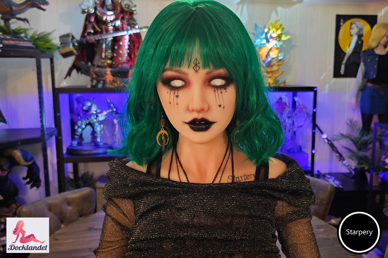 Eksklusiv Silvana sexdukke (Starpery 174 cm C-cup TPE+silikone)